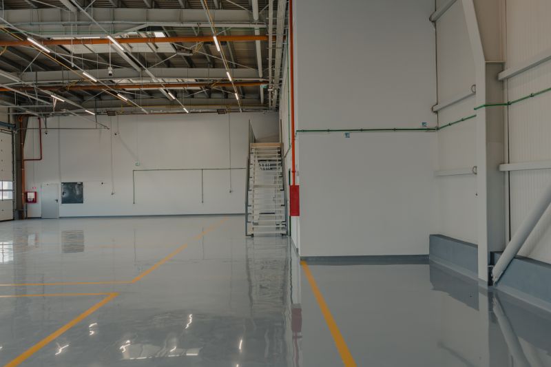 Speckled Garage Floor Painting in Greenville, SC