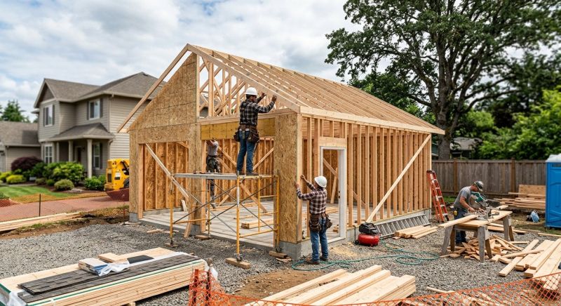 Attached Garage Construction in Charleston, SC