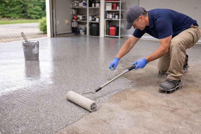Basement Floor Epoxy Service in Columbia, SC